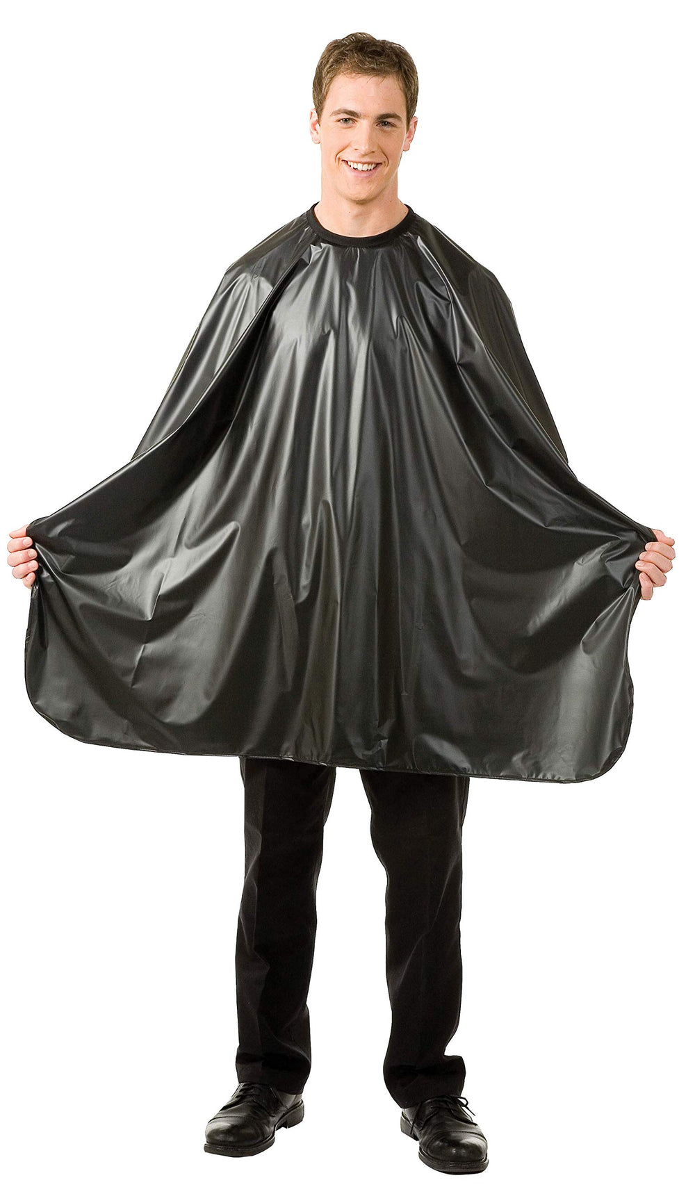 Betty Dain Magnum shampoo cape close-up fastener for secure client protection during washes