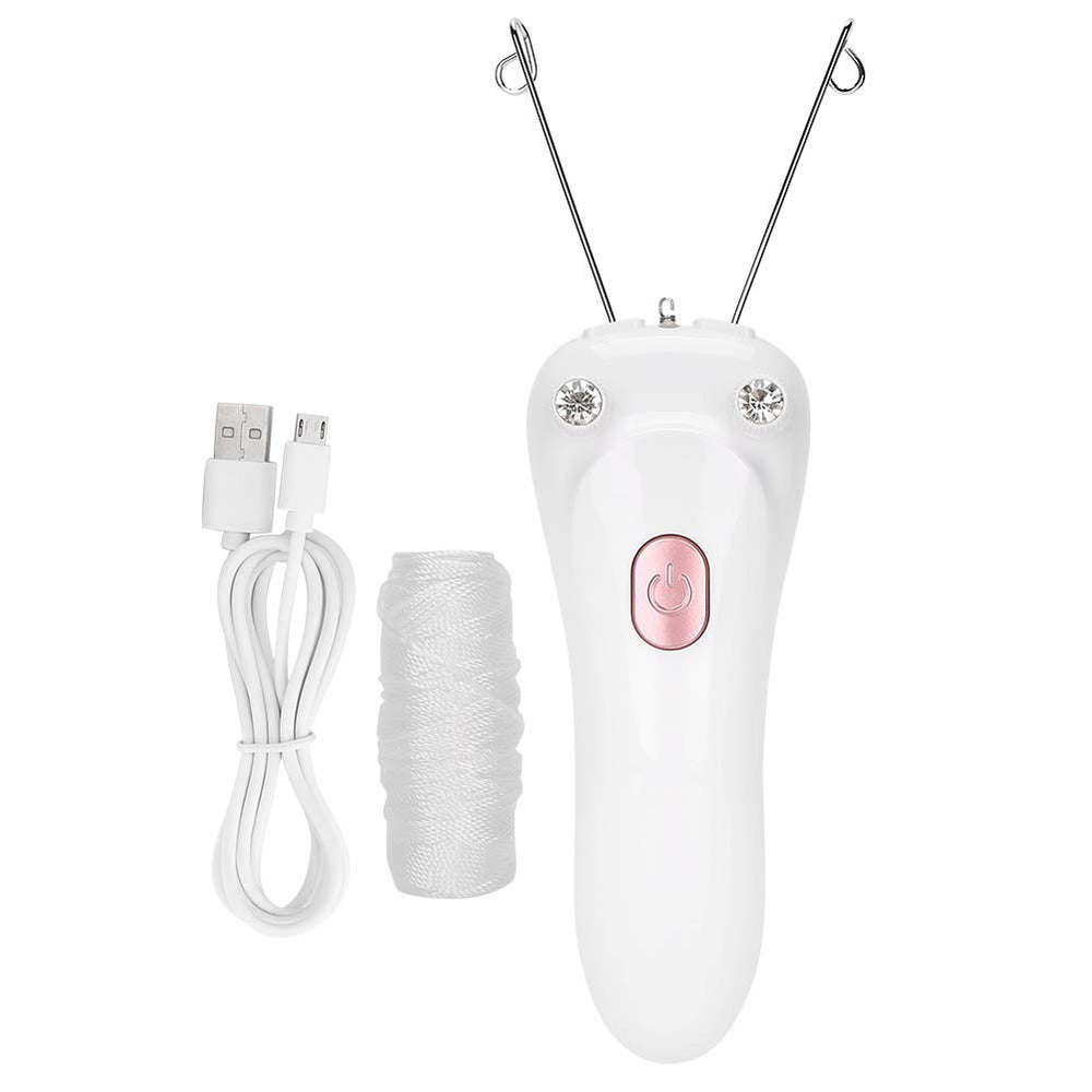Betued pink front view shows ergonomic design for facial hair removal
