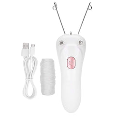 Betued pink front view shows ergonomic design for facial hair removal
