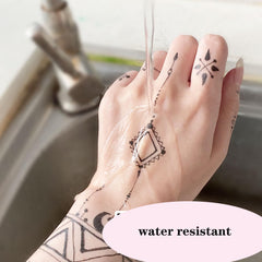 Betytattoo kit demonstrates skin-safe ingredients for all ages.