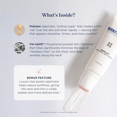 Beverly Hills MD Rapid-Lift Neck Serum pump-action used on the neck area.
