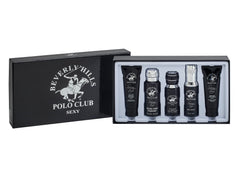 Beverly Hills Polo Club Sexy 5-piece grooming set packaging highlighting premium gift presentation