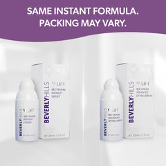 Beverly Hills V-Lift serum drop dispenser for instant under-eye smoothness