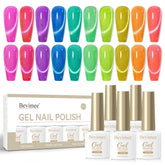 Bevimee cat-eye gel polish collection for chic nails