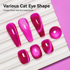 Bevimee Cat Eye magnet demo illustrating magnetic effect options