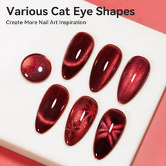 Bevimee cat eye magnet stick aids in creating varied patterns quickly.