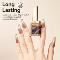 Bevimee non-toxic HEMA-free resin formula is gentle on nails and skin