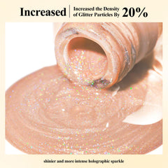 Bevimee brush stroke swatch demonstrating quick-dry formula