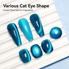 Bevimee Magnetic Stick demonstrates multiple cat-eye patterns for party-ready looks.