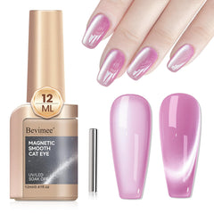 Bevimee Moonlight Cat Eye bottle shows shimmering gel polish finish