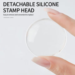 BEVINAS short nail stamper ready for quick decor and home nail art sessions.
