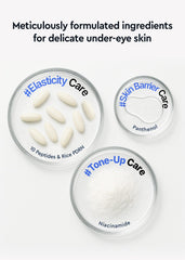 BE+WANTS Peptide-X bamboo water hydration for refreshed eyes