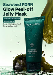 BE+WANTS headband keeps hair away during masking