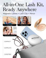 BEYELIAN magnetic lash band flexible fit contours to your lash line