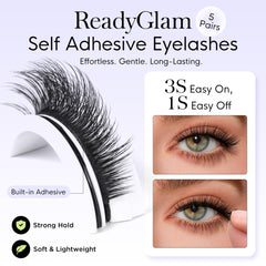 BEYELIAN cat eye design lashes create sleek definition with a built-in liner effect