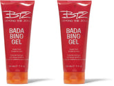 Beyond the Zone Bada Bing Extreme Hold Gel bottle close-up showing long-lasting hold on all hair types