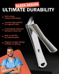 BEZOX toe nail clippers for ingrown nails provide targeted control