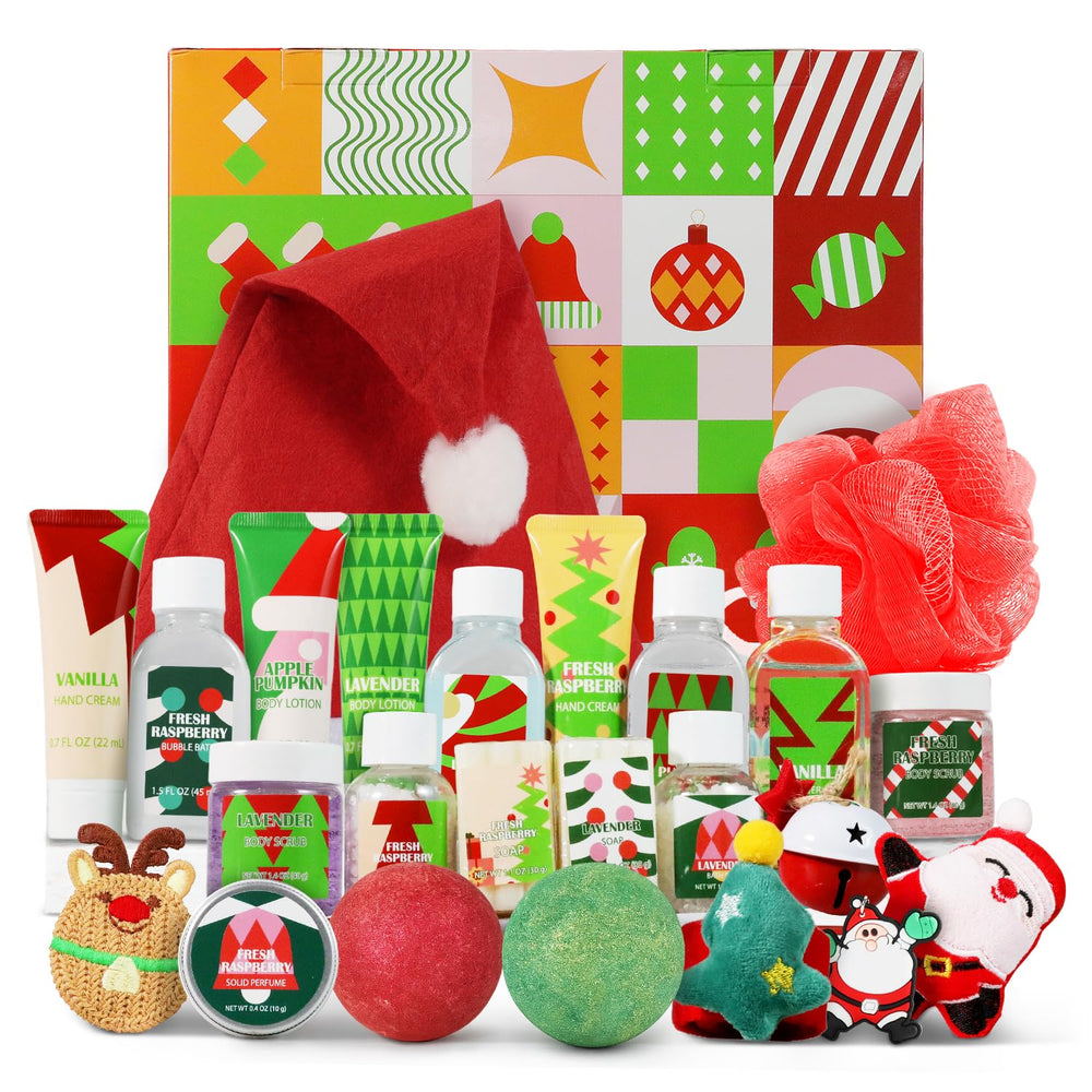 BFFLOVE Advent Calendar box with festive design for daily pampering.