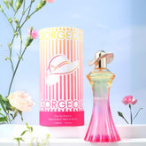 Bharara Gorgeous eau de parfum bottle on vanity for daily elegance.