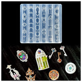 BHCCXZ 3D frame mold for elegant nail art designs.