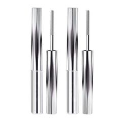 Biewals Iron Wand Mascara with curved brush delivers lifted, separated lashes for all-day definition.