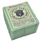 Big Crazy Buffalo Mountain Rain shampoo bar duo for daily cleansing and soft, hydrated hair