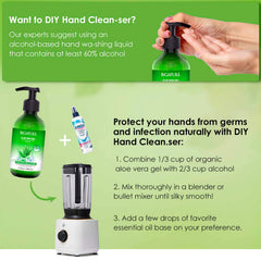 BIGHTURE Aloe Vera Gel packaging emphasizes freshness and plant-based care for daily use.