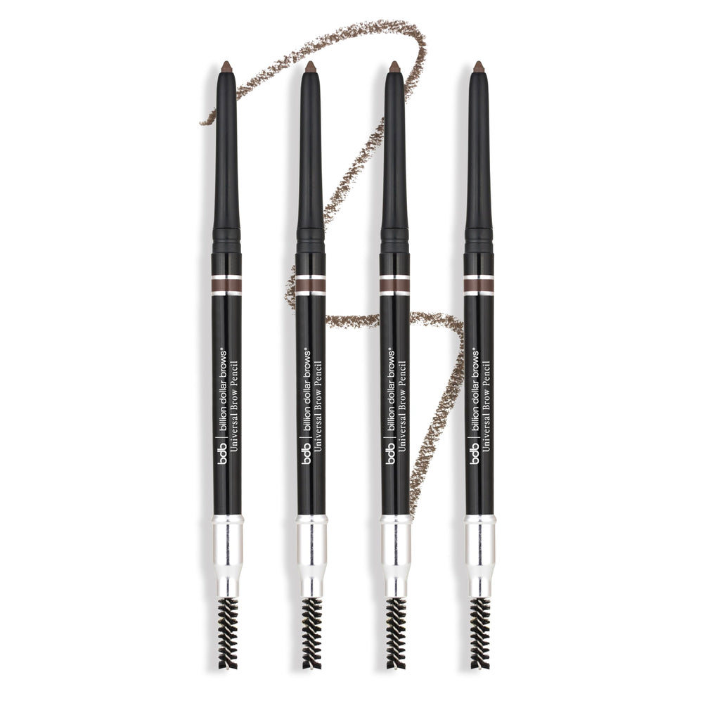 Billion Dollar Brows universal eyebrow pencil with precision tip for precise brow shaping.