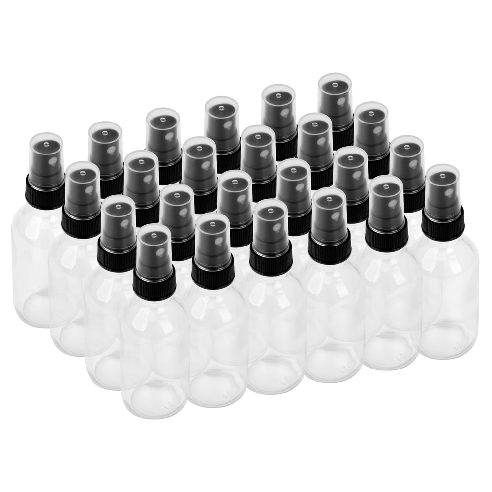 BILLIONSTARS amber glass Boston round bottle with fine mist sprayer for essential oils.