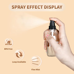 BILLIONSTARS amber glass bottle protecting light-sensitive liquids with UV filtration.