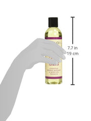 Bindi oil ingredients and herbs image emphasizes ayurvedic components for nourishment.