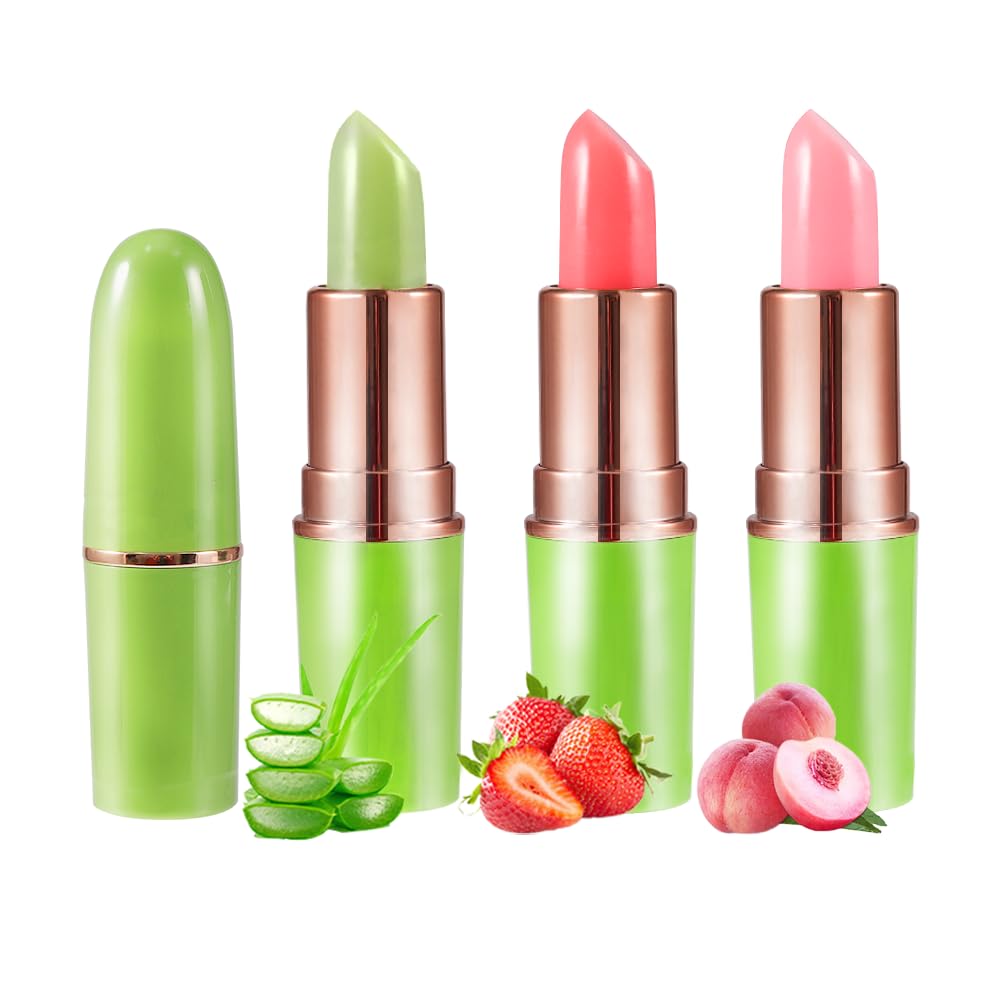 BINGBRUSH Aloe Vera color-changing lipstick packaging for on-the-go moisture