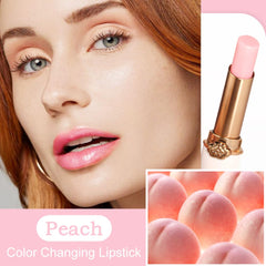 BINGBRUSH Blueberry color-changing lipstick front view with cool-toned tint.