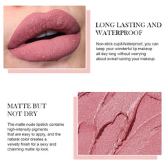 BINGBRUSH Crayon Matte Lipstick texture close-up in nude for everyday wear
