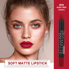 BINGBRUSH lipstick close-up application highlights creamy texture for precise lip lining.