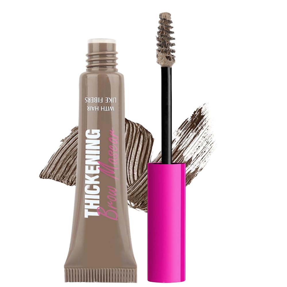 BINGBRUSH tinted brow mascara wand for precise Brow definition and color.