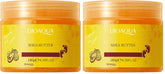 BIOAQUA foot care herbal scrub cream jar close-up shows exfoliating texture for smoother feet