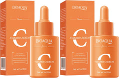 BIOAQUA Vitamin C Serum bottle front view highlights hydration and brightness