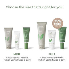 BioClarity restorative green gel jar with Floralux for balance and radiance