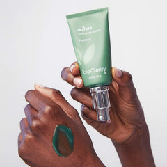Application scene with BioClarity Restore in a skincare routine