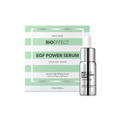 Bioeffect EGF Power Serum bottle and dropper highlighting firming potential