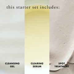 Bioelements Daily Meds serum bottle in use helping clear acne without drying.