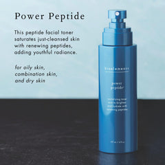 Bioelements Power Peptide Toner ingredients featuring white tea and licorice root