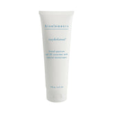 Bioelements RayDefense SPF 30 bottle protecting skin during outdoor activities.