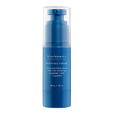 Bioelements Recovery Serum bottle close-up showing sleek packaging designed for dry skin.