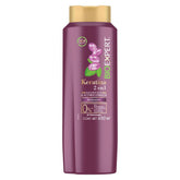 Bioexpert Keratin 2in1 bottle front, showcasing versatile hair cleansing and conditioning