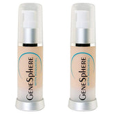 Biologic Solutions Genesphere Acquacel bottle highlighting hydrating skincare benefits.