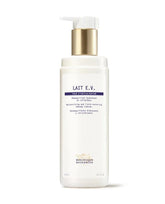 Biologique Recherche Lait E.V. makeup remover bottle showing hydrating cleansing for dry skin