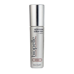 Biopelle Retriderm serum bottle front view for nightly skincare routines.