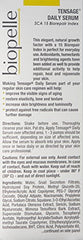Biopelle snail mucin serum ingredients graphic highlighting key actives.